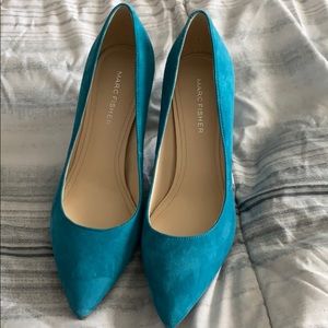 Marc fisher brand new teal heels